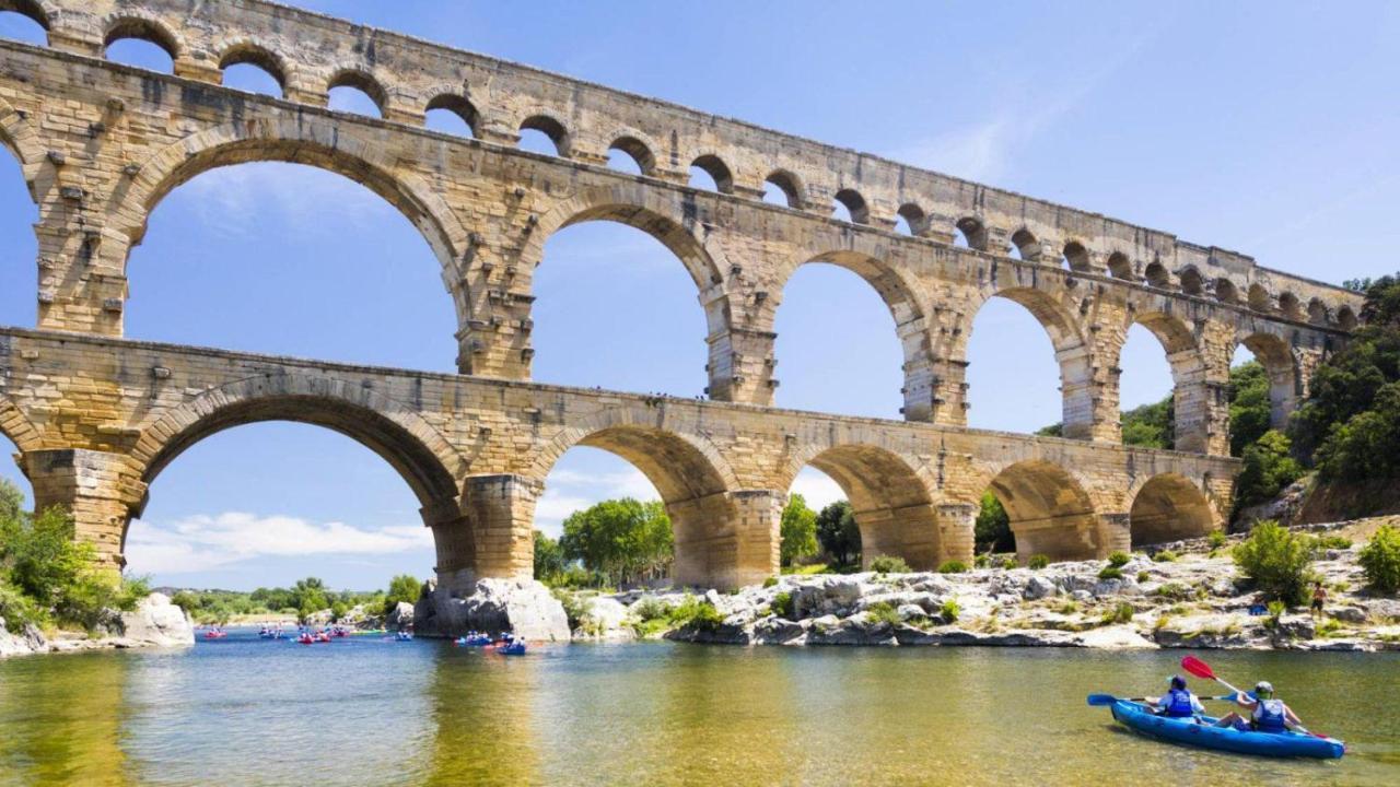 Villa Correspondances La Colette Pont Du Gard Fournès Exterior foto